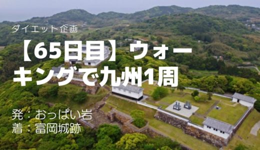 【65日目】自然が作り出した砂洲・砂嘴を見下ろす眺めが絶景すぎた！一度は訪れたい天然の要塞・富岡城跡
