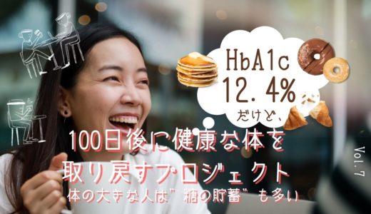 体が大きい人は”糖の貯金”も多めなので使い切るまでちょっと時間がかかる